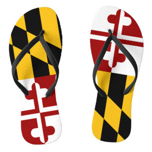 Maryland-Flagge Badesandalen