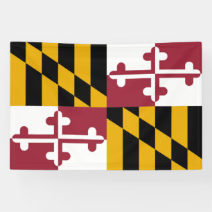 Maryland-Flagge Banner