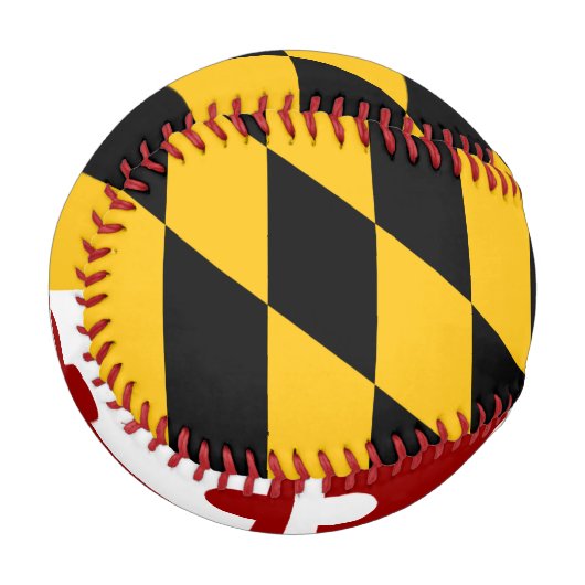 Maryland-Flagge Baseball (Vorderseite Links)