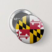 Maryland-Flagge Button (Vorne & Hinten)