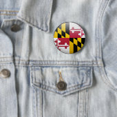 Maryland-Flagge Button (Beispiel)