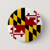 Maryland-Flagge Button (Vorderseite)