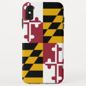 Maryland-Flagge Case-Mate iPhone Hülle (Rückseite)