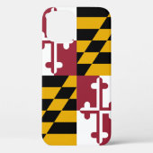 Maryland-Flagge Case-Mate iPhone Hülle (Rückseite)