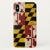 Maryland-Flagge Case-Mate iPhone Hülle (Rückseite)