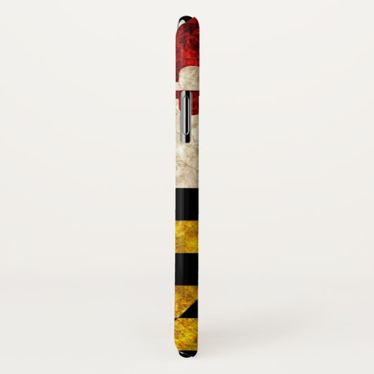 Maryland-Flagge Case-Mate iPhone Hülle (Hinten/Rechts)