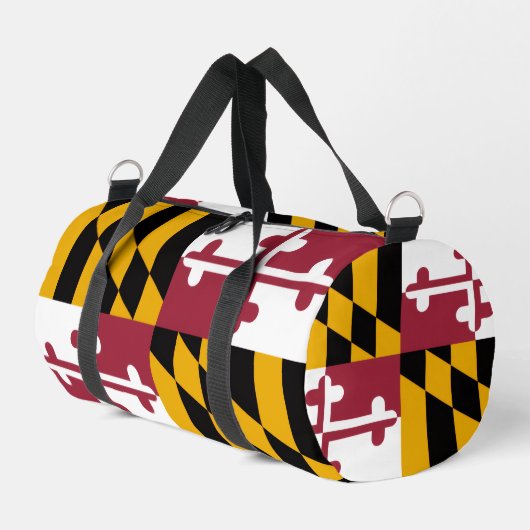 Maryland-Flagge Duffle Bag (Linke Seite)
