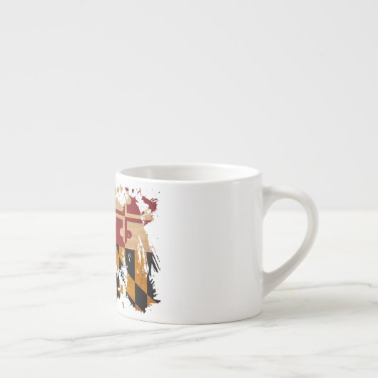 Maryland-Flagge Espressotasse (Rechts)