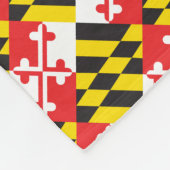 Maryland-Flagge Fleecedecke (Ecke)