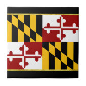 Maryland-Flagge Fliese (Vorderseite)