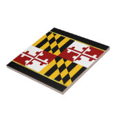 Maryland-Flagge Fliese (Seite)