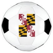 Maryland-Flagge Fußball (Gedreht)