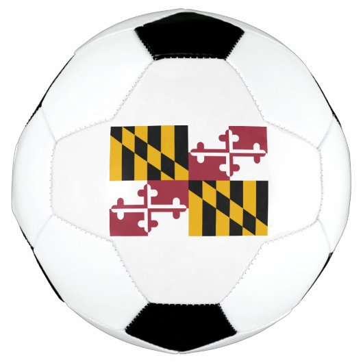 Maryland-Flagge Fußball (Vorderseite)