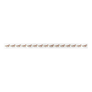 Maryland-Flagge Galoppierendes-Pferd-Band Satinband
