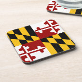 Maryland-Flagge Getränkeuntersetzer (Linke Seite)