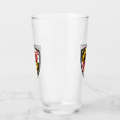 Maryland-Flagge Glas (Rechts)