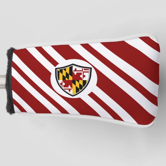 Maryland-Flagge Golf Headcover (Vorderseite)