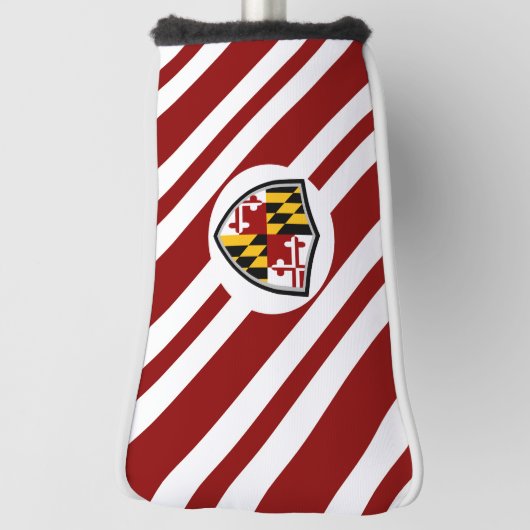 Maryland-Flagge Golf Headcover (Rotieren 90)