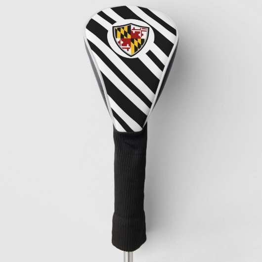 Maryland-Flagge Golf Headcover (Vorderseite)