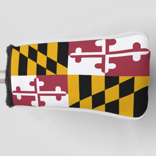 Maryland-Flagge Golf Headcover (Vorderseite)