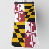 Maryland-Flagge Golf Headcover (Rotieren 90)
