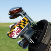 Maryland-Flagge Golf Headcover (In Situ)