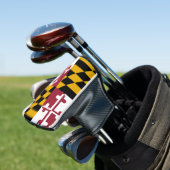 Maryland-Flagge Golf Headcover (In Situ)