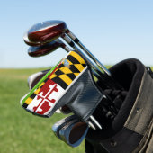 Maryland-Flagge Golf Headcover (In Situ)