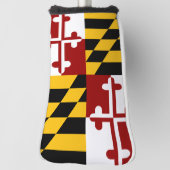 Maryland-Flagge Golf Headcover (Rotieren 90)