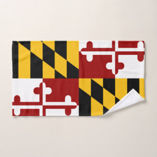 Maryland-Flagge Handtuch
