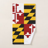 Maryland-Flagge Handtuch (Handtuch)