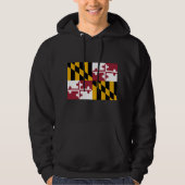 Maryland-Flagge Hoodie (Vorderseite)