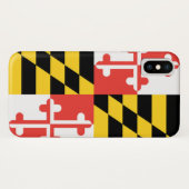 Maryland-Flagge iPhone/iPad Fall Case-Mate iPhone Hülle (Rückseite (Horizontal))