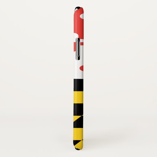 Maryland-Flagge iPhone/iPad Fall Case-Mate iPhone Hülle (Hinten/Rechts)
