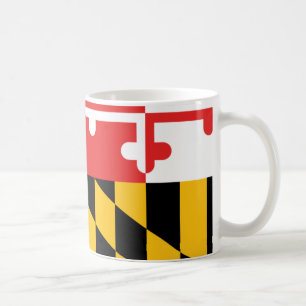 Maryland-Flagge Kaffeetasse