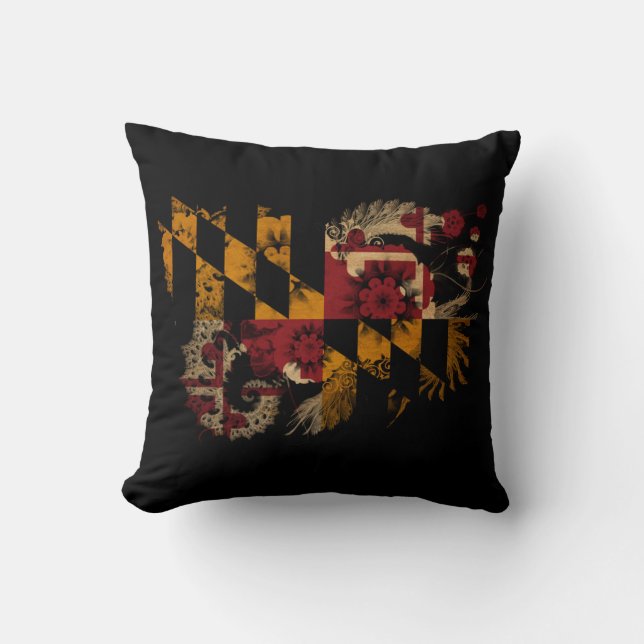 Maryland-Flagge Kissen (Vorderseite)