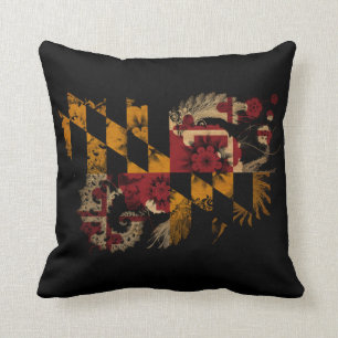 Maryland-Flagge Kissen
