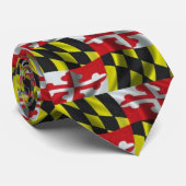 Maryland-Flagge (Klein Gedrucktes) Krawatte (Gerollt)