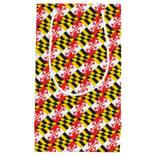Maryland-Flagge Kleine Geschenktüte (Vorderseite)