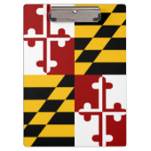 Maryland-Flagge Klemmbrett (Vorderseite)