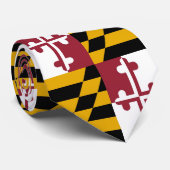 Maryland-Flagge Krawatte (Gerollt)
