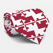 Maryland-Flagge Krawatte (Gerollt)