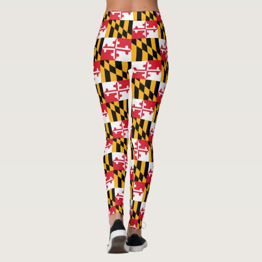 MARYLAND-FLAGGE LEGGINGS (Rückseite)