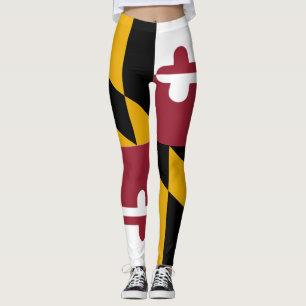 Maryland-Flagge Leggings