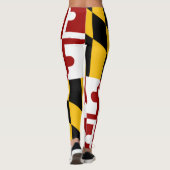 Maryland-Flagge Leggings (Rückseite)