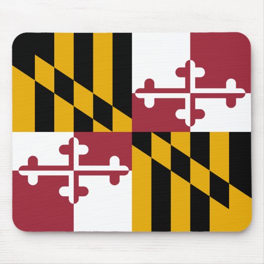 Maryland-Flagge Mousepad (Vorne)