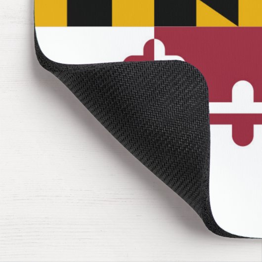 Maryland-Flagge Mousepad (Ecke)