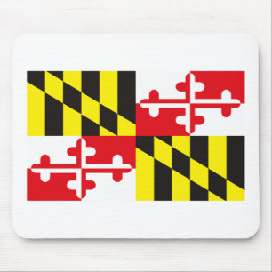 Maryland-Flagge Mousepad