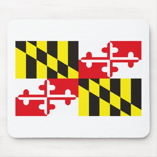 Maryland-Flagge Mousepad (Vorne)