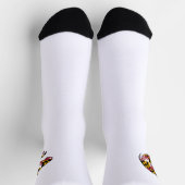 Maryland-Flagge Pferdekopf Crew Socken (Oben)